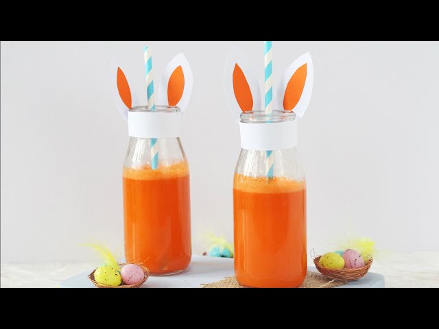 Carrot & Orange Easter Juice For Kids