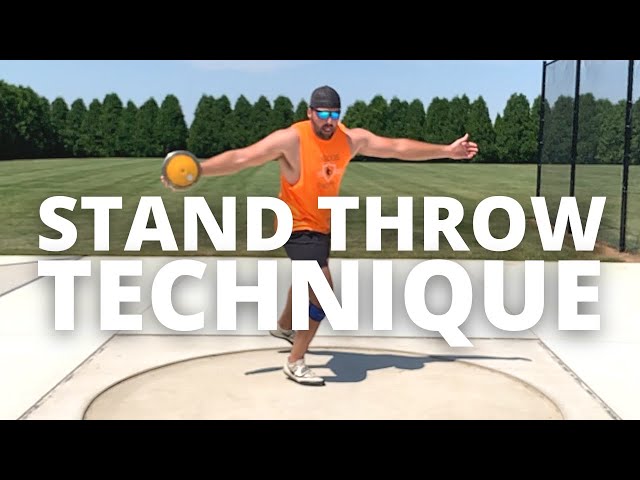 BASIC Discus Throw Technique (the power throw)