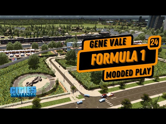 Gene Vale - Detailed Formula 1 Track | Cities Skylines 1