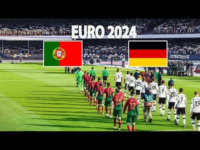 Portugal Vs Germany | EURO 2024 | Pes 2021 Gameplay
