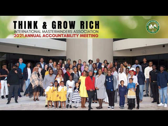 IMA Think and Grow Rich Annual Accountability Meeting 2021