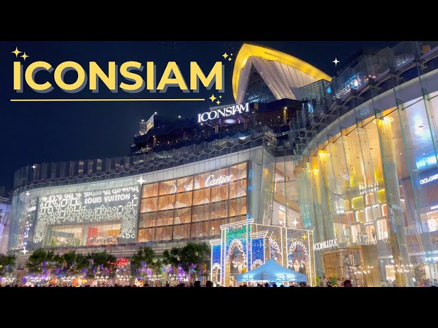 Things To Do in Iconsiam Bangkok | Food Tour at SookSiam | Water Show