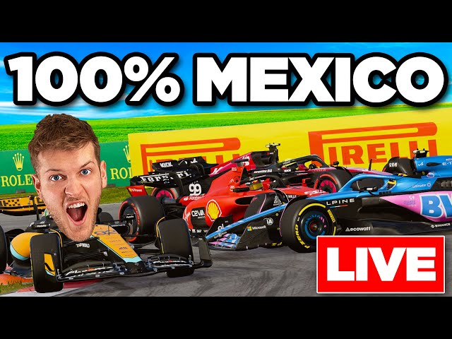 100% Full Mexican GP Vs Viewers! F1 23 Online Races | LIVE 🔴