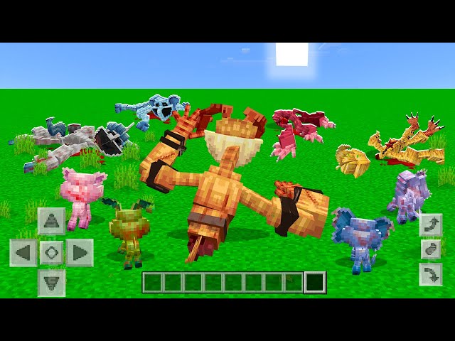 I Become DOGDAY and KILLED EVERYONE in MINECRAFT PE, Addon Poppy Playtime: Chapter 3