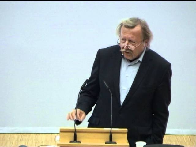Festvortrag Prof. Dr. Peter Sloterdijk an der Universität Bayreuth 2011