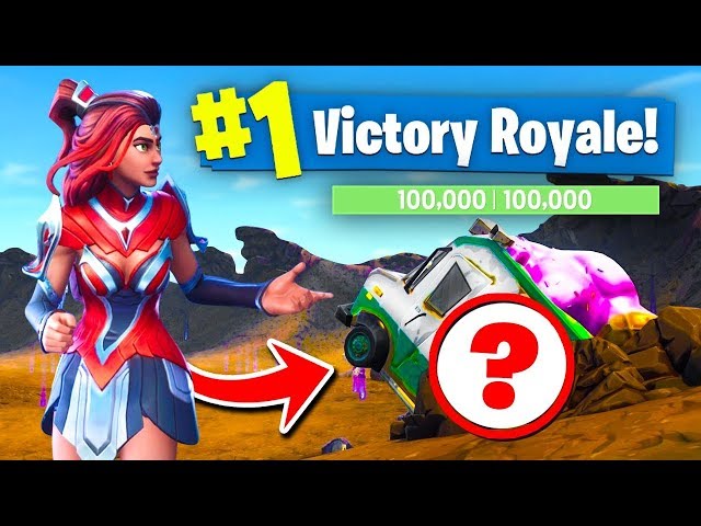 WHATS UNDER The TRUCK In Dusty Divot? Fortnite Battle Royale