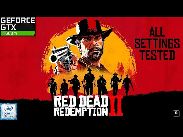 Red Dead Redemption 2 Very High Graphics | GTX 1660 Ti 6GB + i7 9750H Benchmarks