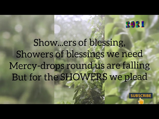 Showers of Blessings - 2021 theme song - New Year song