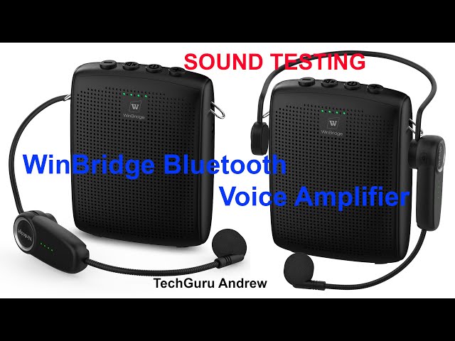 WinBridge Bluetooth Voice Amplifier WB002 TESTING