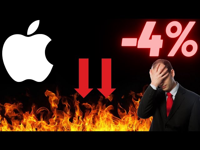 Why Is AAPL DOWN 4%?! | GREAT Time To BUY? | Apple Stock Analysis! |