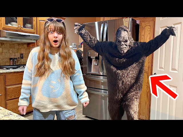 BiGFOOT in OUR HOUSE!