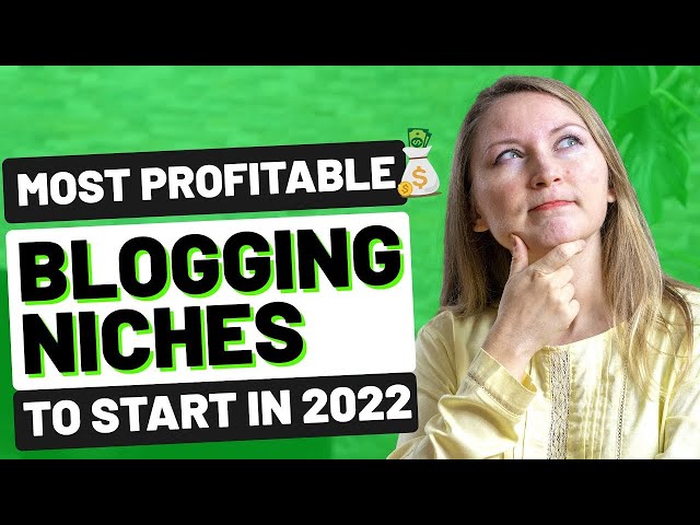 8 MOST PROFITABLE BLOG NICHES TO START IN 2023 - HOW TO MAKE MONEY BLOGGING FOR BEGINNERS