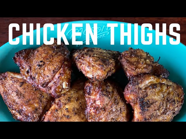 Grilled Chicken Thighs | Crispy and Juicy