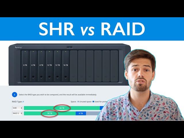 SHR vs RAID for Synology NAS | 4K TUTORIAL