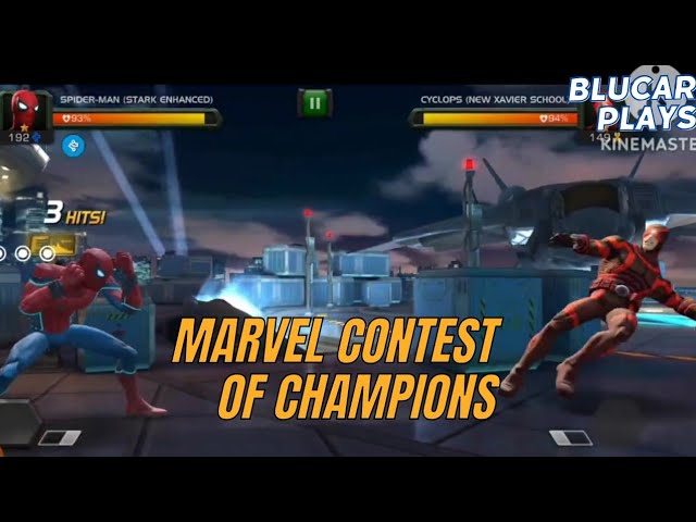 PLAYING FIRST AND LAST VIDEO OF MARVEL CONTEST OF CHAMPIONS #marvelcontestofchampions #blucarplays
