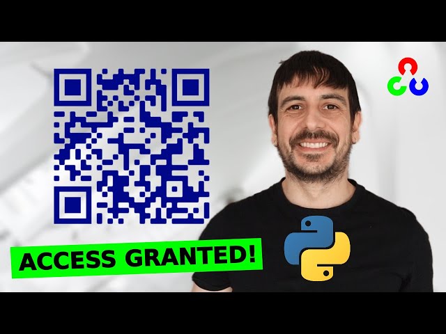 QR reader + attendance system with OpenCV | Computer vision tutorial