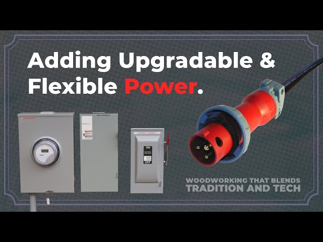 How-to Add Flexible Power for a Growing Shop & Bigger Tools