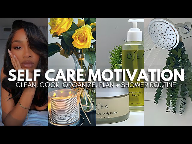 Self Care Motivation: reset routine, clean, cook, plan + organize w me + hygiene routine | Janika B