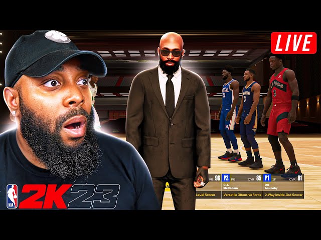 NBA 2K23 MYCAREER & PARK LIVESTREAM (PS5 GAMEPLAY)