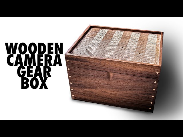 Making of a Keepsake box / walnut and pattern plywood