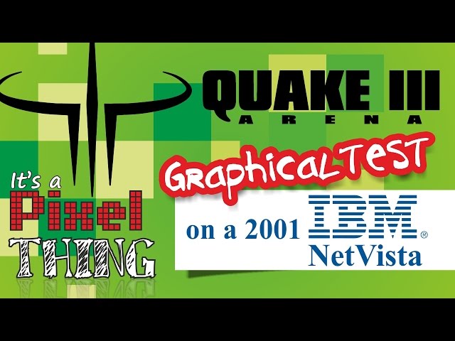 Quake III Arena - Graphics Test (IBM Netvista PC) | Gameplay (no commentary)