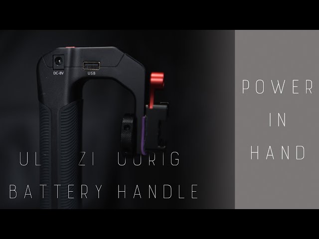 Ulanzi UuRig Battery Top Handle Grip Review