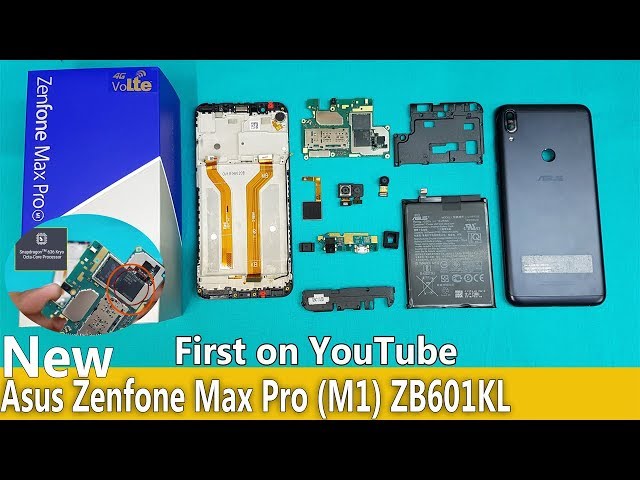 Asus Zenfone Max Pro M1 Full Disassembly || Asus Max Pro M1 Teardown || View all internal Parts