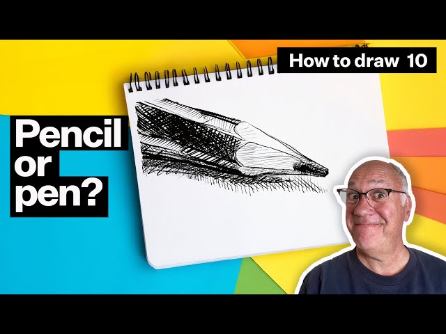 Want to learn to draw? Don't start with a pencil. How to Draw #10