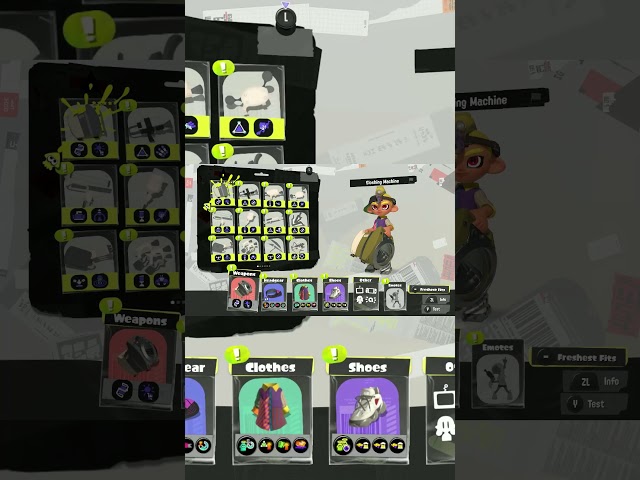 A Few New Weapons #shorts #gaming #splatoon3