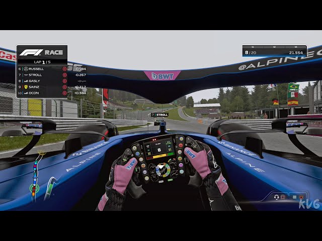 F1 23 - BWT Alpine F1 Team A523 - Cockpit View Gameplay (PS5 UHD) [4K60FPS]