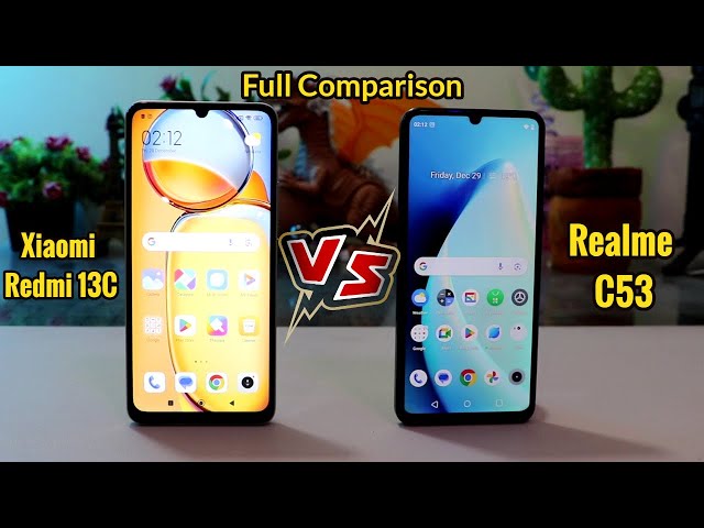 Xiaomi Redmi 13C Vs Realme C53 Full Comparison  - Which is Better?