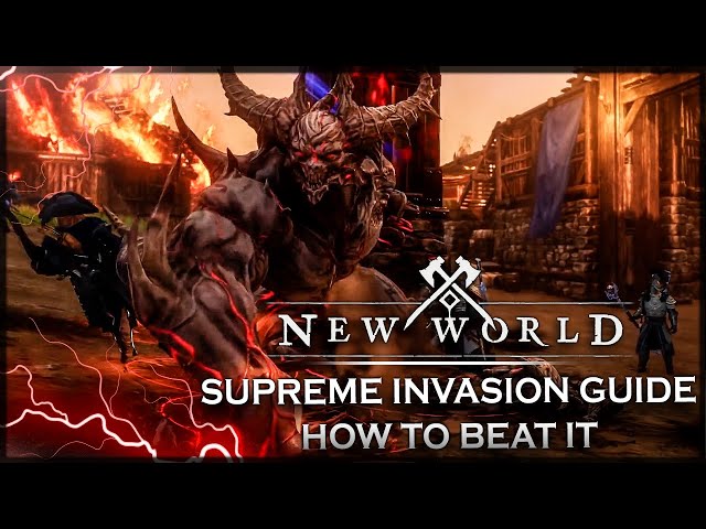 Advanced Invasion Guide for New World MMO | How to Win, Endgame Content, Tactics & Survival (2021)