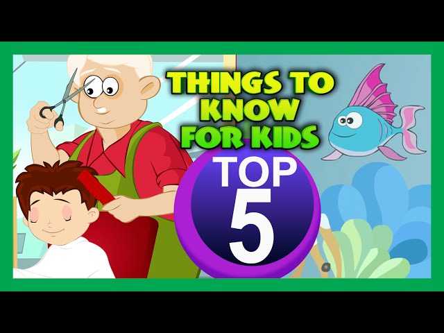 Top Five - THINGS TO KNOW FOR KIDS | Learning Videos For Kids | Science Education | Animation