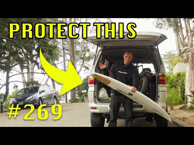 HOW TO EASILY PROTECT YOUR SURFBOARD - VLOG DAY 269