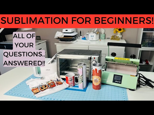 SUBLIMATION FOR BEGINNERS | EVERYTHING YOU NEED + NEED TO KNOW AS A NEWBIE | PRINTER, INK, SETTINGS