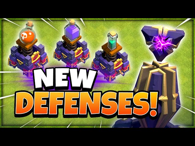 New Monolith & Spell Towers Explained! Clash of Clans Update Sneak Peek 2!