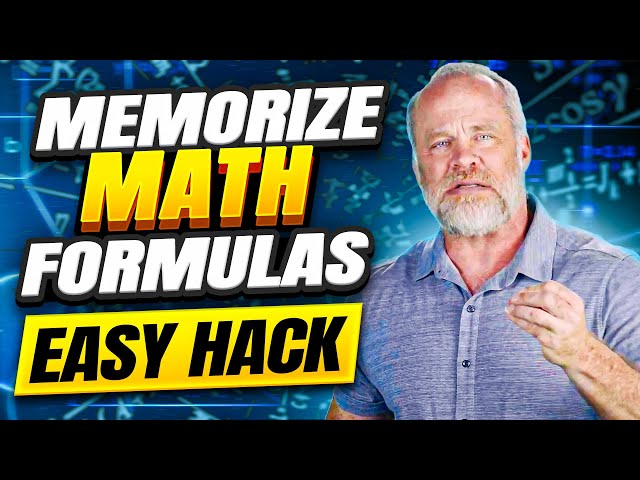 Memorize Quadratic Formula Fast