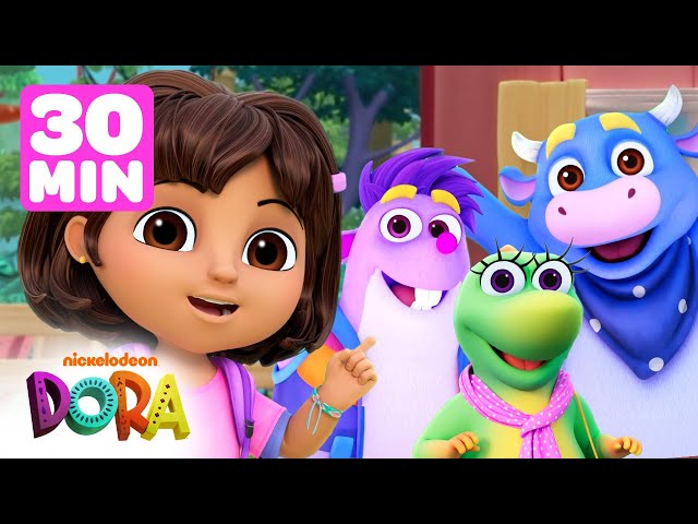 NEW Dora Mejores Amigos Marathon! 💕 Best Friends Tico, Benny & More For 30 Minutes! | Dora & Friends