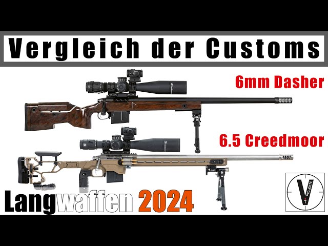 Großer Vergleich der beiden Customs • 6.5 Creedmoor & 6mm Dasher •  Projekt 2024 • Teil 2