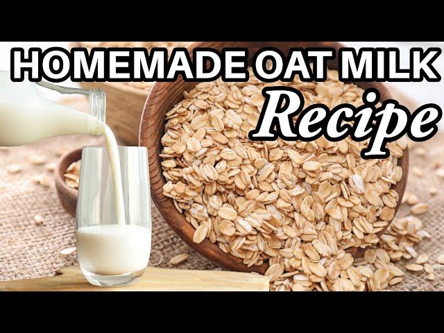 How to Make Oat Milk From Scratch  | The Best Blender To Buy Today