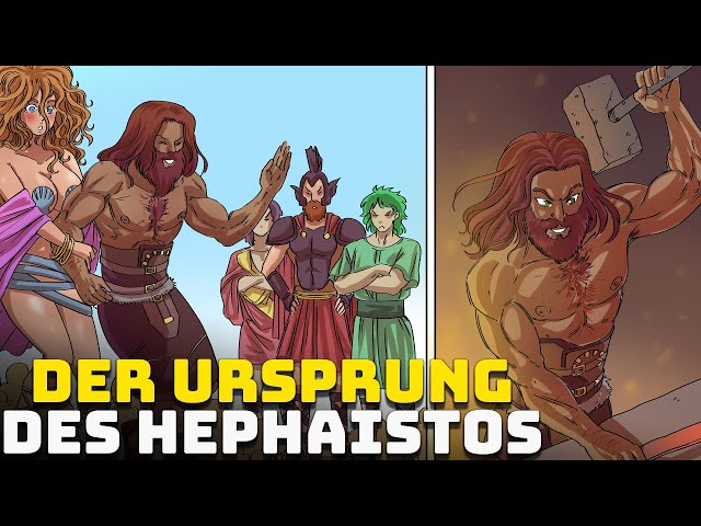 Der Ursprung von Hephaistos: Dem Gott der Schmiedekunst - Animiert Version - Griechische Mythologie