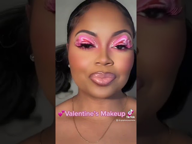Anything pink and girly, SIGN ME UP! valentinesmakeuplook #short #fentybeauty #makeuplook #chefskiss