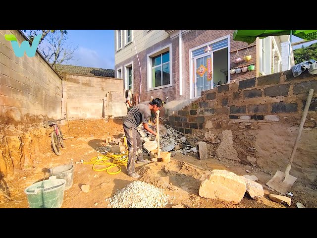 Renovating and upgrading the shabby garden to turn it into the beautiful flower garden | WU Vlog