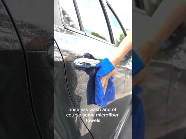 Alternate ways to clean your car