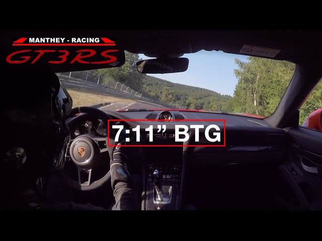2nd BEST TIME! 7:11"BTG with traffic/Porsche 991.2 GT3RS Nordschleife//.