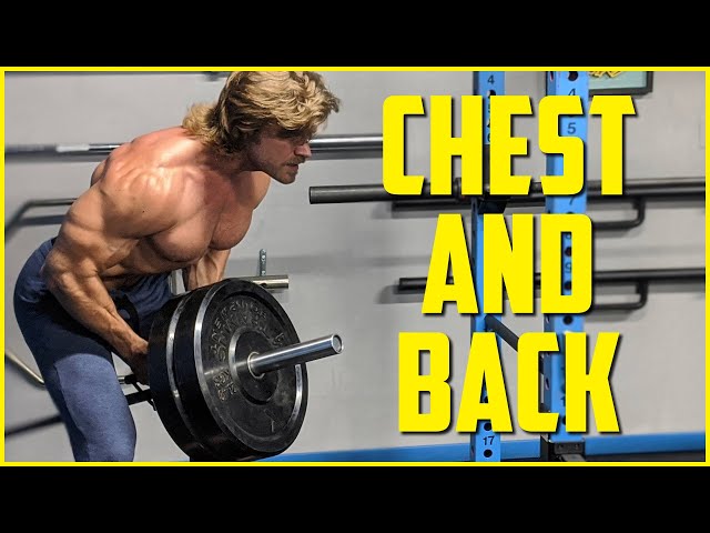 SAVAGE CHEST & BACK SUPERSET WORKOUT | Superhero Plan Stage 3 Day 2