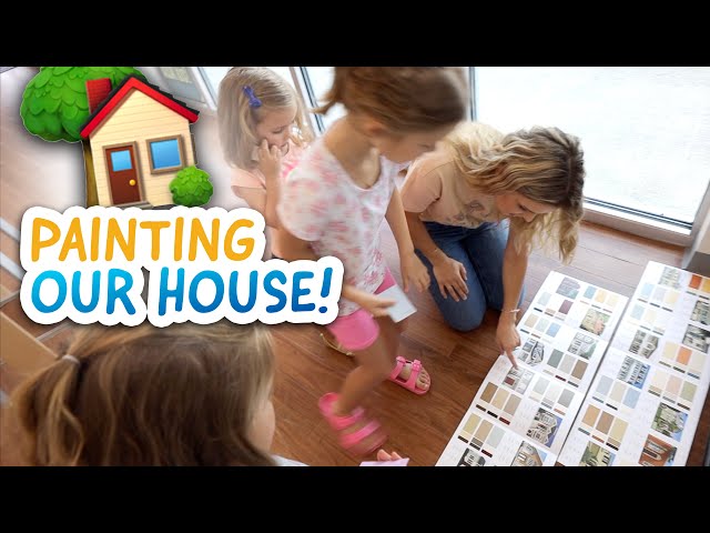 PAINTING OUR HOUSE!
