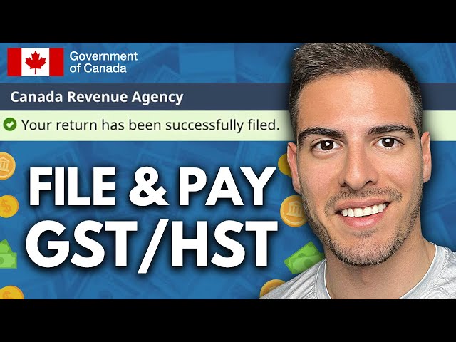 How to File GST/HST Return Online in Canada in 2024 ✅ NETFILE GST/HST Filing Tutorial