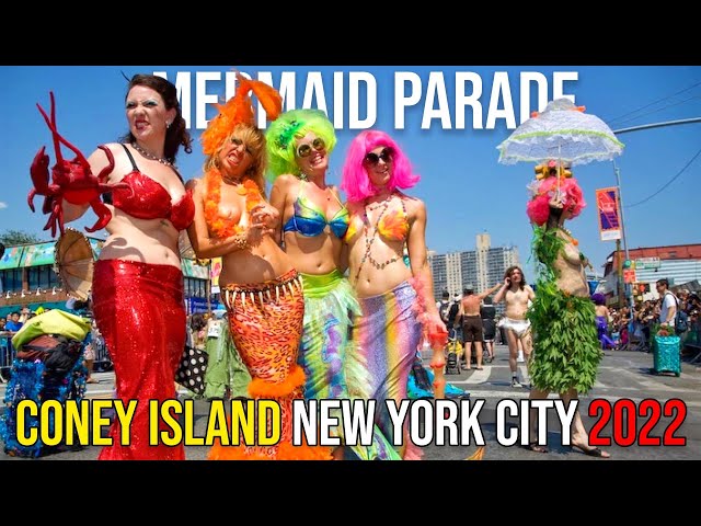 NYC LIVE Mermaid Parade 2022 Coney Island