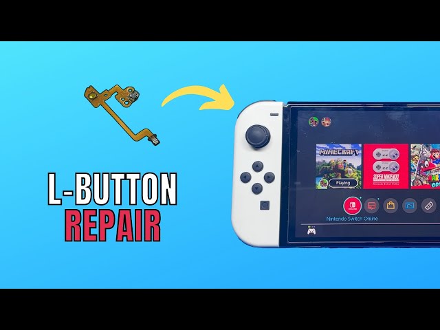 How to Fix Nintendo Switch Joy Con L Button